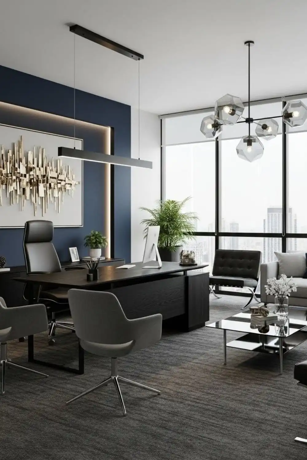 Design de cabinet et bureau à Casablanca — Interstyle Design
