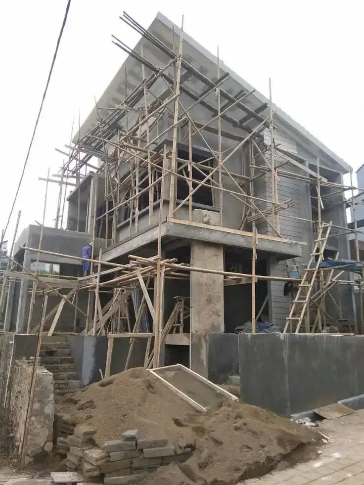 Maison en construction prise en charge avant les finitions — Casablanca