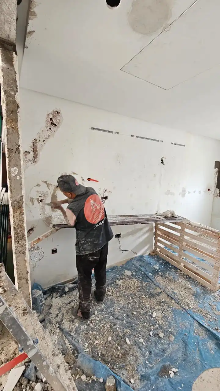 Travaux de rénovation intérieure en cours — Casablanca